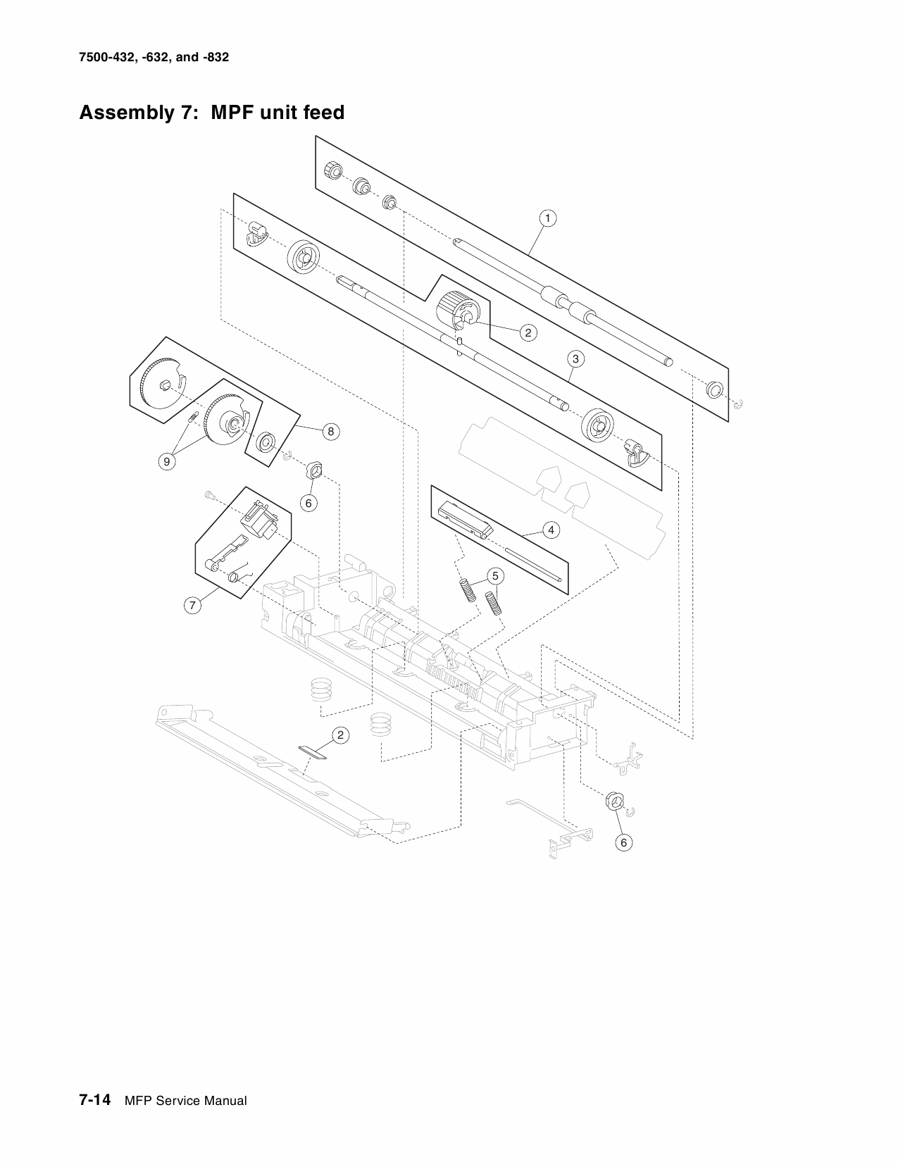 Lexmark X X860de X862de X864deMFP 7500 Service Manual-5